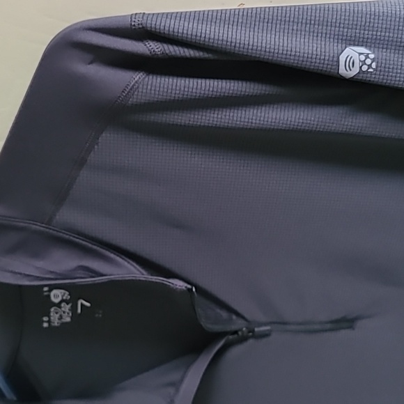 Mountain Hardware Mens 1/4 Zip Base Layer Longsleeve Shirt Dark Grey Size XL - Picture 6 of 17